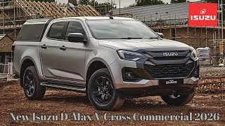 Isuzu Turned the D-Max into a Two-Seat Commercial Utility Truck. Isuzu D-Max V Cross Commercial 2026
