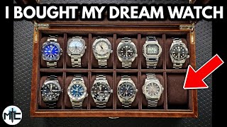 I FINALLY Bought My Dream Watch And Filled The Last Spot In The Case  Watch Collection Tour