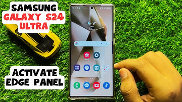 How To Activate Edge Panel | Samsung Smart Sidebar Samsung Galaxy S24 Ultra