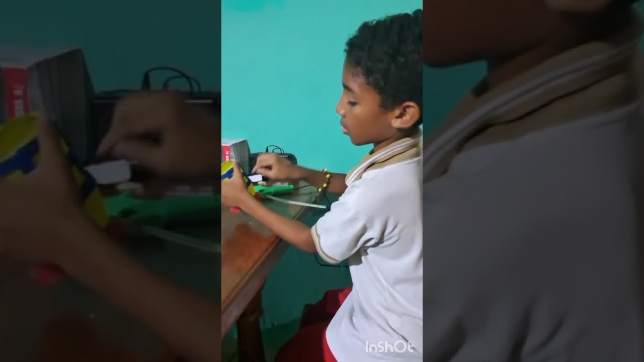 My project of a turtle planter with recycled materials 