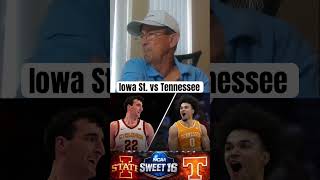 Iowa State vs Tennessee Sweet 16 Predictions from Dave Essler #marchmadness #cbb #bball