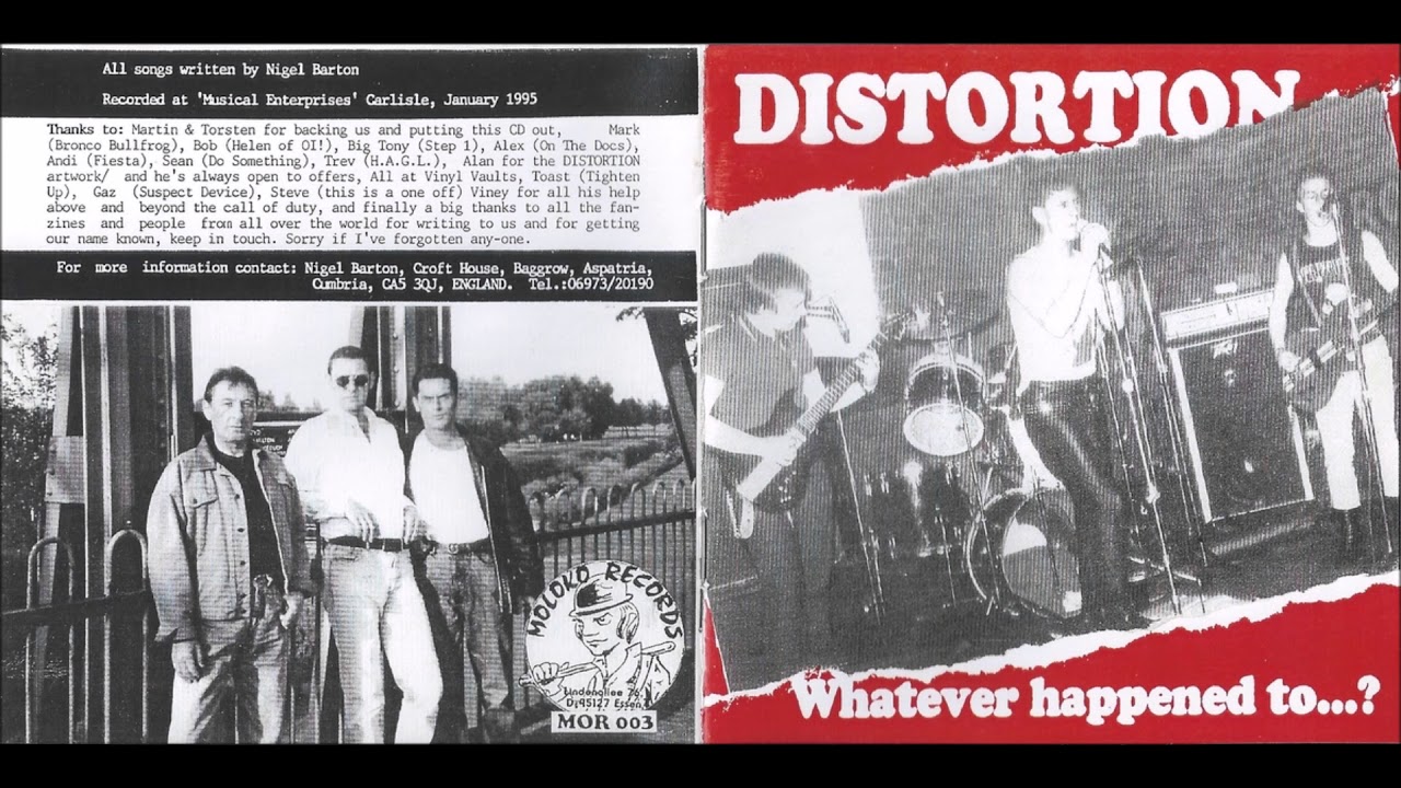 Distortion - Get Off My Back