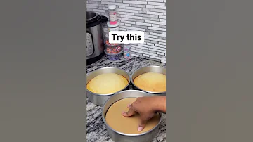 Whenever Your Cake Doesn T Bake Flat Try This Out 