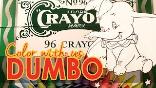 *Coloring Book Page* Color DUMBO Disney | dreamport with joe and amy
