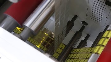 Flower flexo cold foiling