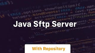 java sftp server