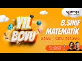 29) 8. SINIF MATEMATİK YAZILI HAZIRLIK VERİ ANALİZ AÇIK UÇLU SORULAR