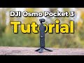 DJI Osmo Pocket 3 für Anfänger - einfach erklärt mit Beispielen