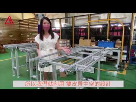雙皮帶式輸送機