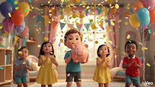 Save Save Don’t Spend 💰 | Fun Kids Money Rhyme