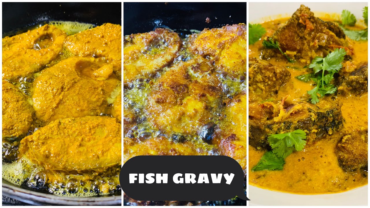 How to make fish gravy with peanuts at homeDelicious fish gravy