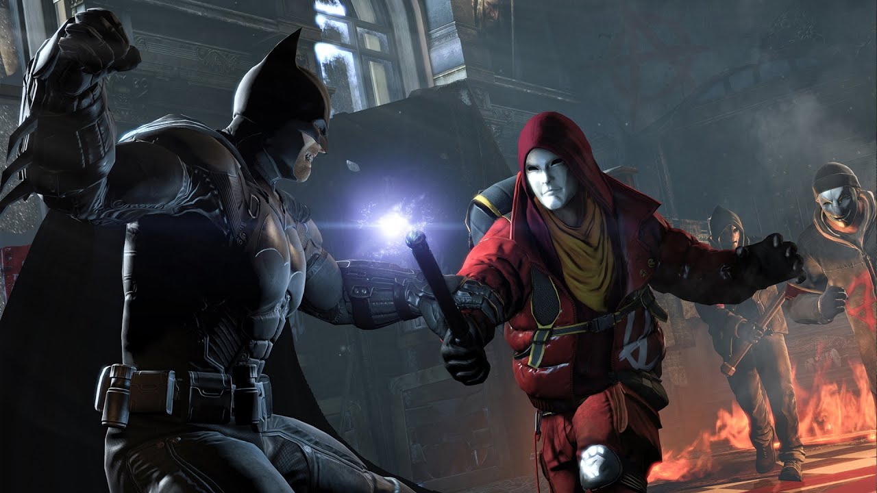 Batman vs Anarky Batman arkham origins Gameplay HD YouTube