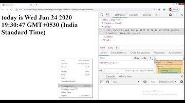 Add inline JavaScript to a HTML document...!!!
