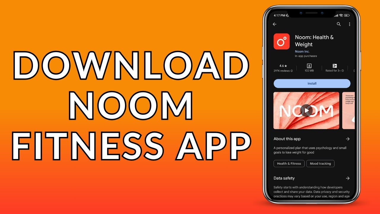 Install Noom Fitness App How to Download Noom Fitness App? YouTube