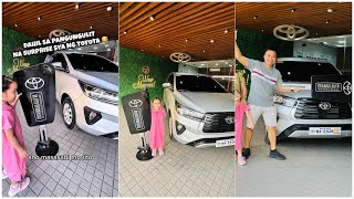 Dahil Sa Pangungulit Ng Batang Ito Sa Daddy Nya Ng Car Na-Surprise Sya Ng Toyota