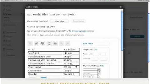 WordPress Tutorial, Adding Tables without code or plugin