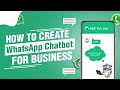 Create a WhatsApp Chatbot for Businesses | Cunnekt
