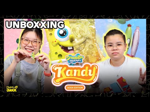 Kandy x Spongebob Squarepants (SODA EDITION) - Unboxing & FIRST LOOK! | Mighty Jaxx | UNBOXXING