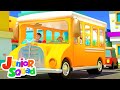 The Wheels on the Bus | School Bus Song | Nursery Rhymes & Baby Songs with Junior Squad