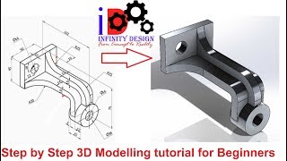 Step by Step 3d Modelling Tutorial for beginners using Solidworks 2018-1