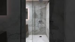 Wait for that GLOW 💡 Smooth &amp; Modern Bathroom Transformation!