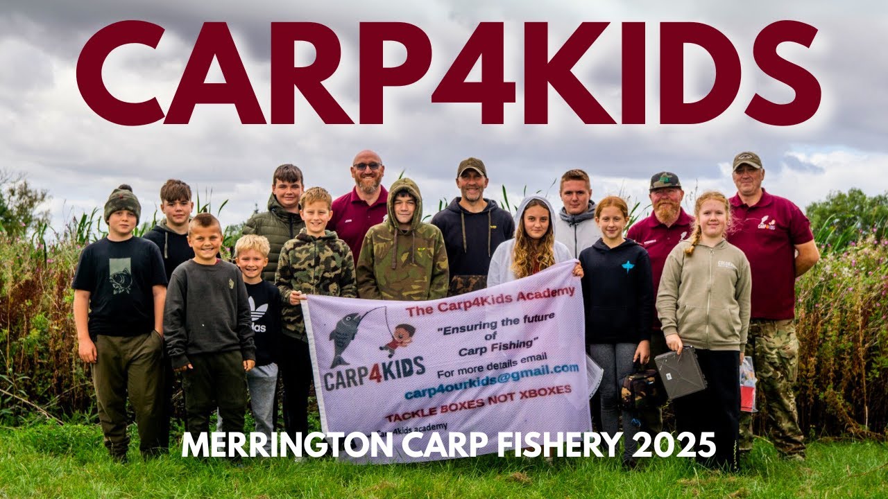 Carp4Kids Academy 2025 | Merrington Carp Fishery | Lillian May Angling