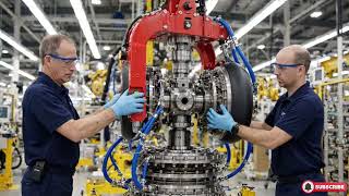How Europe's Aerospace Factories Build Landing Gear for Massive Aircraft