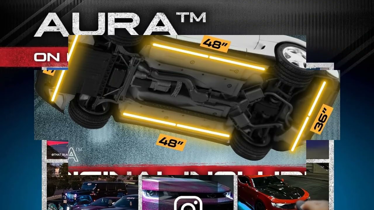 Rugged & Bright! 🛡️✨ OPT7 Aura Rigid Aluminum Underglow Kit Installation