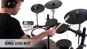 Pro Electronic Drum Set | Alesis DM8-USBKit
