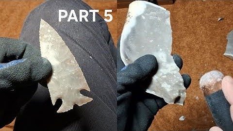 2278 - Deel 5/5 - Spall to Point Rock Challenge - Frio Point #flintknapping