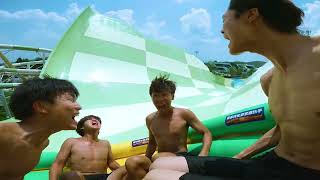 Engineering Thrills, Driving Revenue: Introducing Waterfall Drifting Slide#waterslide #waterpark