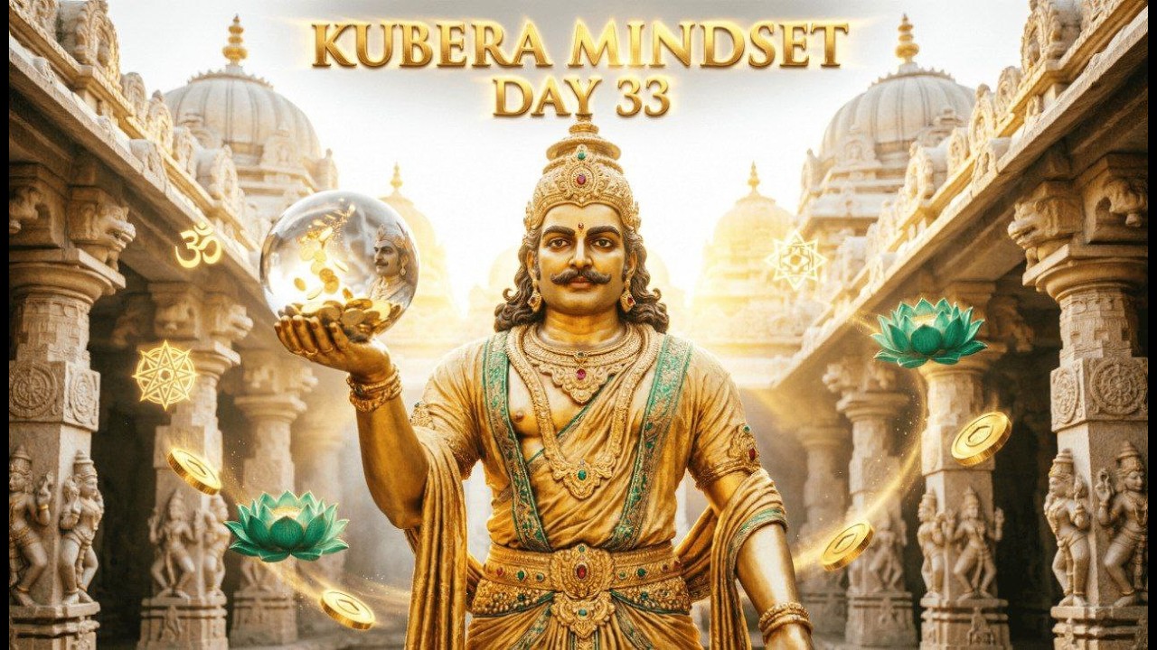 பணம் உங்களை மதிக்க வேண்டுமா? | குபேர மனோபாவம் - சுக்ர நீதி | Day 33: Kubera Mindset