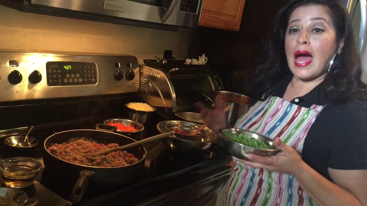 Carne para hacer Enchiladas Guatemaltecas