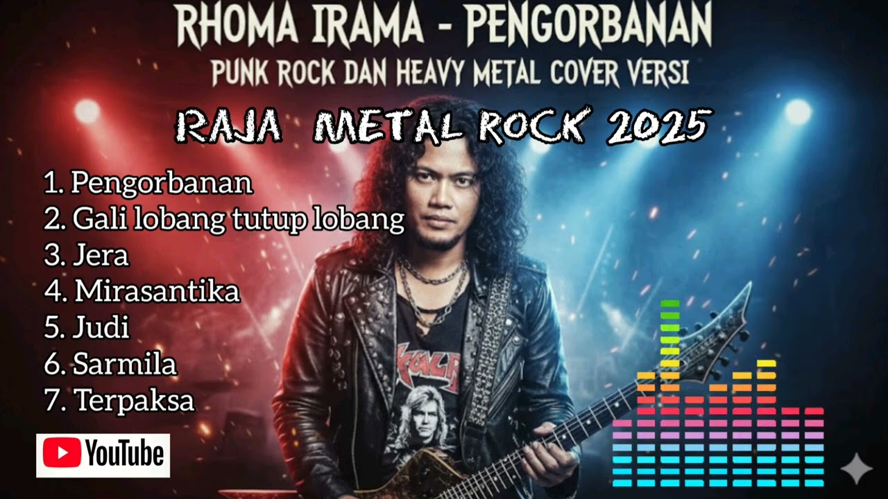 Rhoma Irama - Pengorbanan (Full Album) | Punk Rock & Heavy Metal Cover Version 2025 [ 