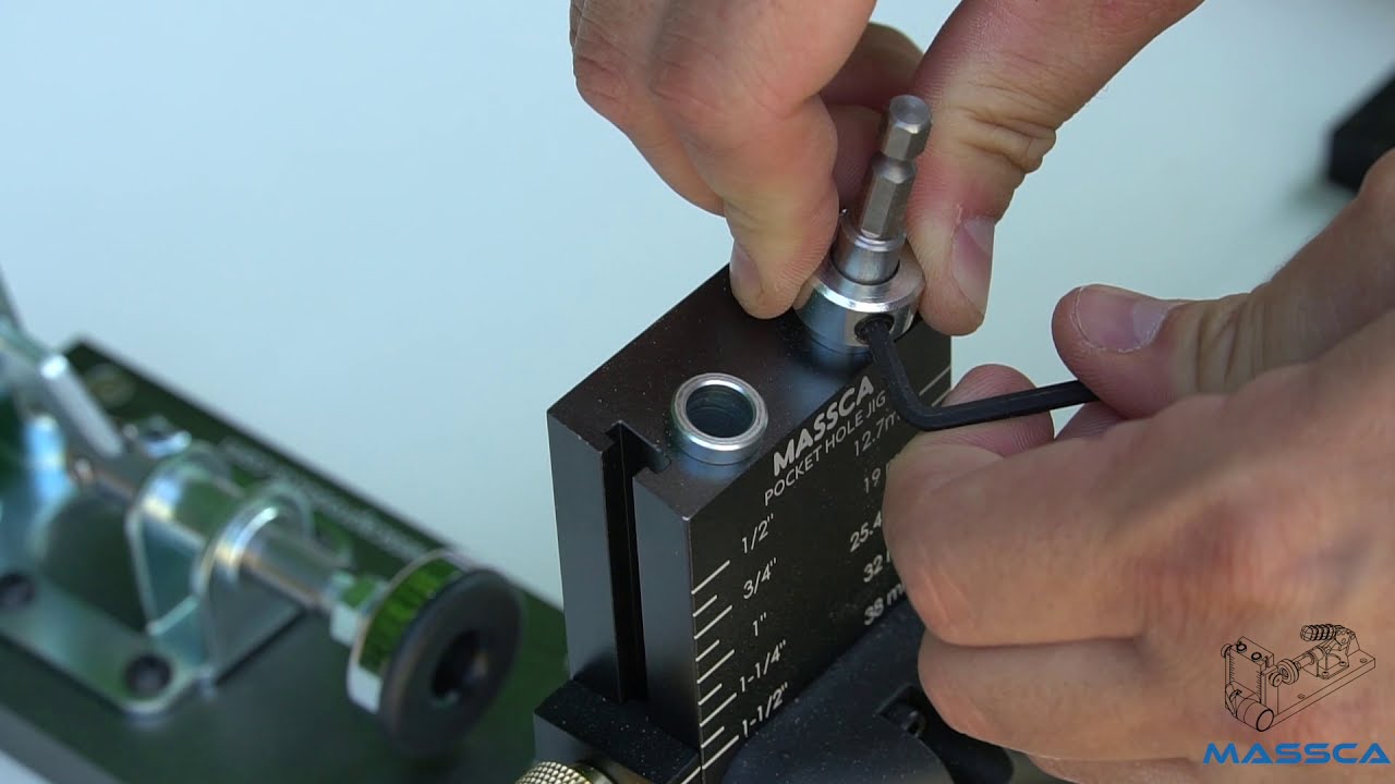 How to Setup the Massca M2 Pro Aluminum PocketHole Jig System YouTube