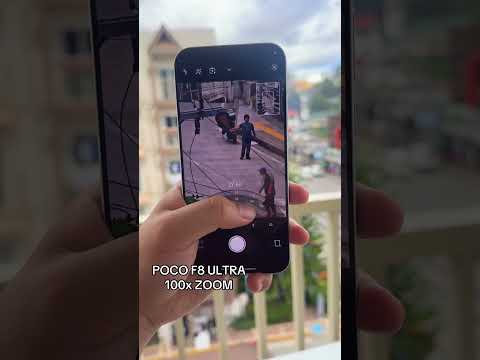 POCO F8 ULTRA x100 Zoom