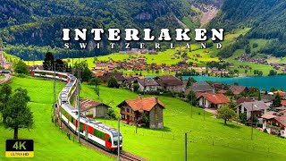 Experience The Beauty Of Interlaken, Switzerland In Stunning 4k - Walking Tour