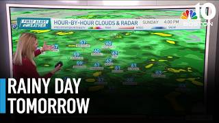 Information First Alert Sunday for widespread rain, possible localized flooding Update