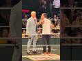 CM Punk looking at Cody Rhodes messed up eye