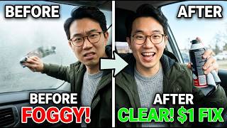 $1 Shaving Cream CLEANS Foggy Car Windows Crystal Clear