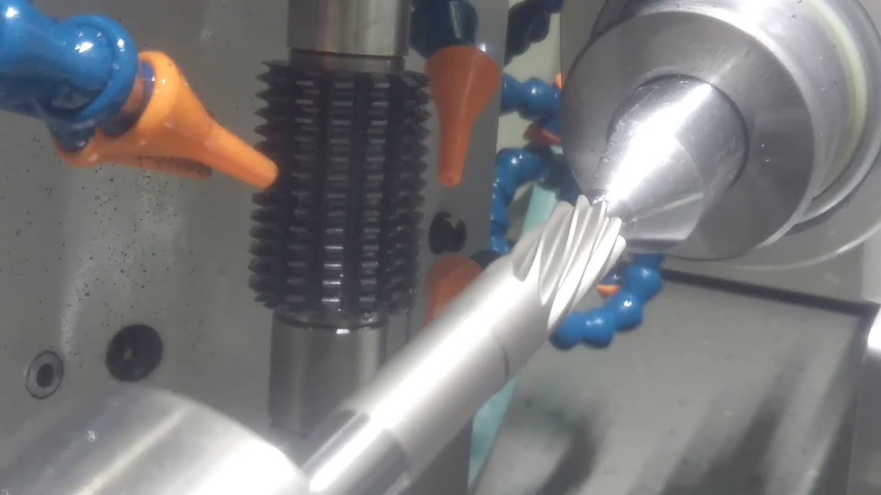 Hamai CNC Gear Hobbing Machine N80 (English Subtitles) YouTube