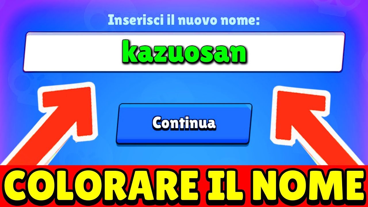 Come Colorare Il Nome Su Brawl Stars Leggi La Descrizione Youtube - scritta colorata brawl stars