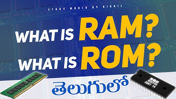 What is RAM and What is ROM in depth Explanation in Telugu #RAM #ROM