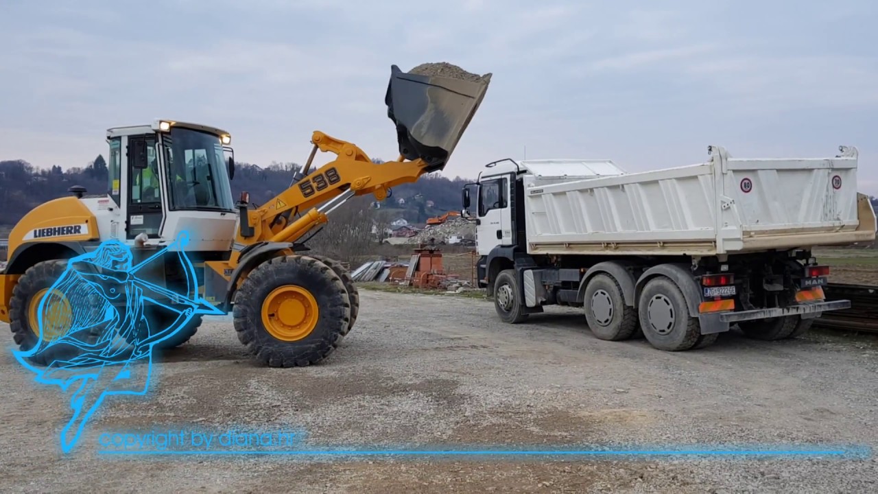 Baumaschinen Construction Maschinery Liebherr L538 2 5 M3 Youtube