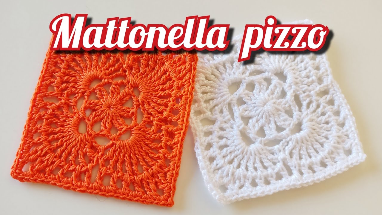 Mattonella pizzo tutorial uncinetto facile #forgiocreations #videotutorials
