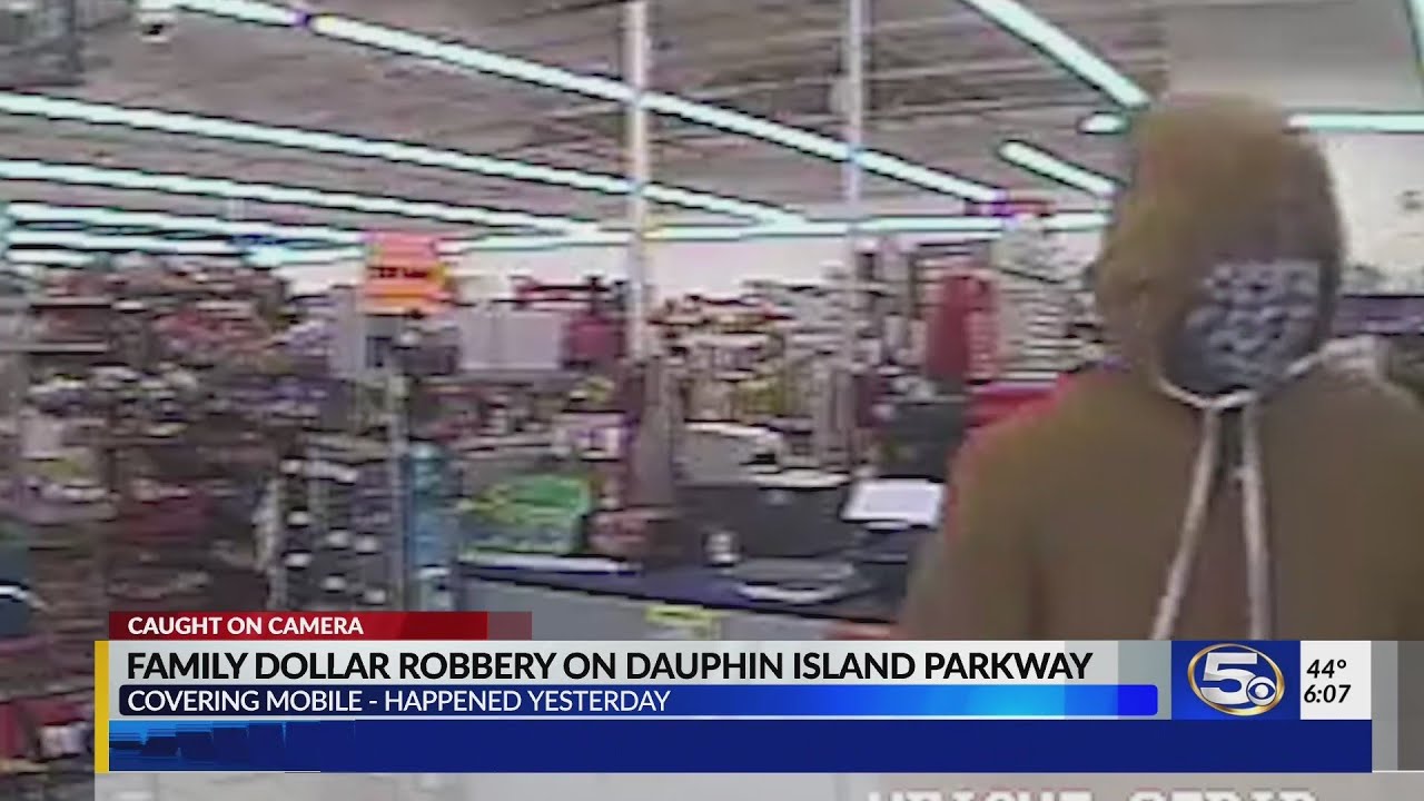 Mobile Police ask for help identifying Family Dollar robbery suspect ...