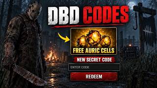 Dead by Daylight Codes 2026 🔥 Claim FREE Auric Cells with This NEW Secret DBD Code!