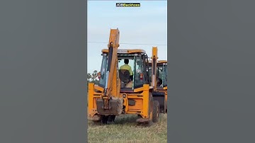 JCB Going on Railway Track and Making Pond Status Video #shorts