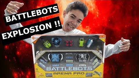 WATCHOUT!! You might get HURT playing with BattleBots!! Fun with 5