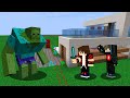 ماين كرافت حماية البيت من زومبي العملاق 